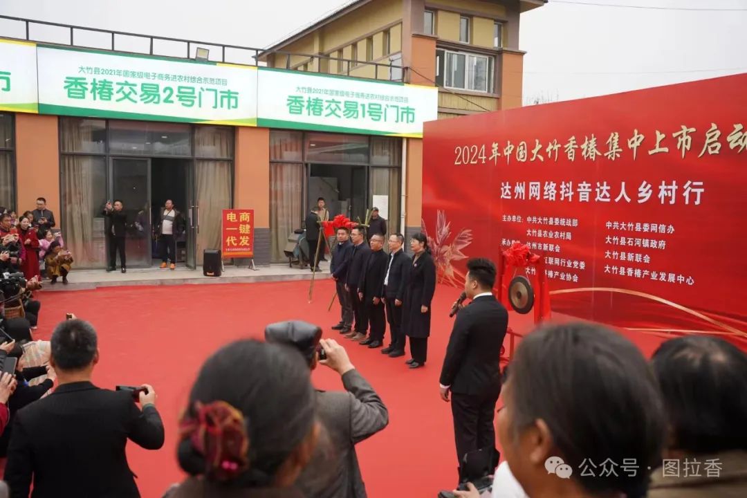 大竹香椿上市启动仪式